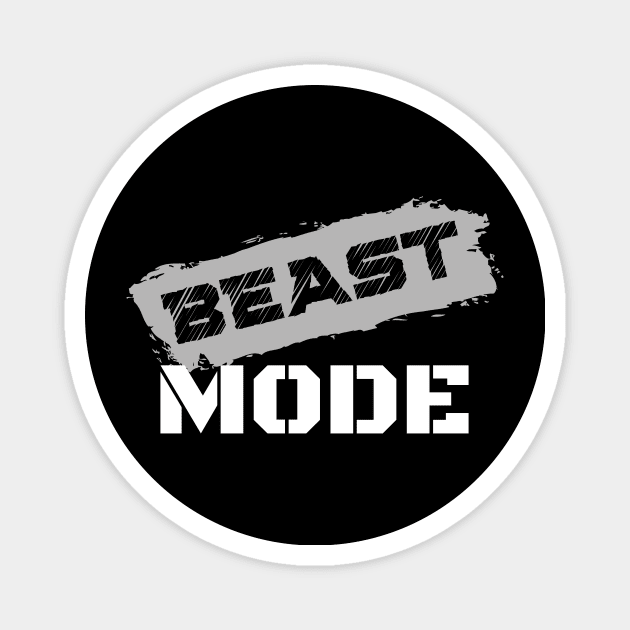 Beast Mode Magnet by Dreanpitch